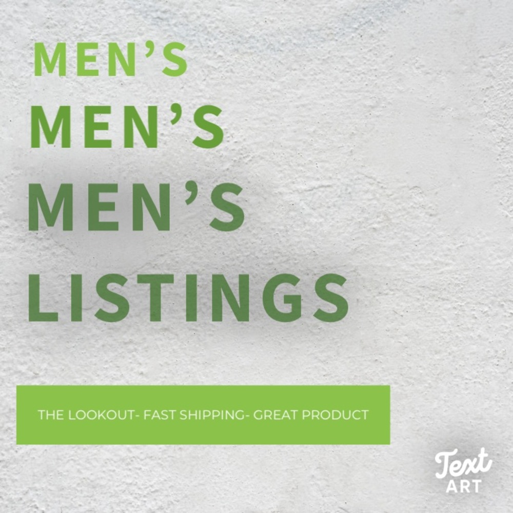Men’s Listings